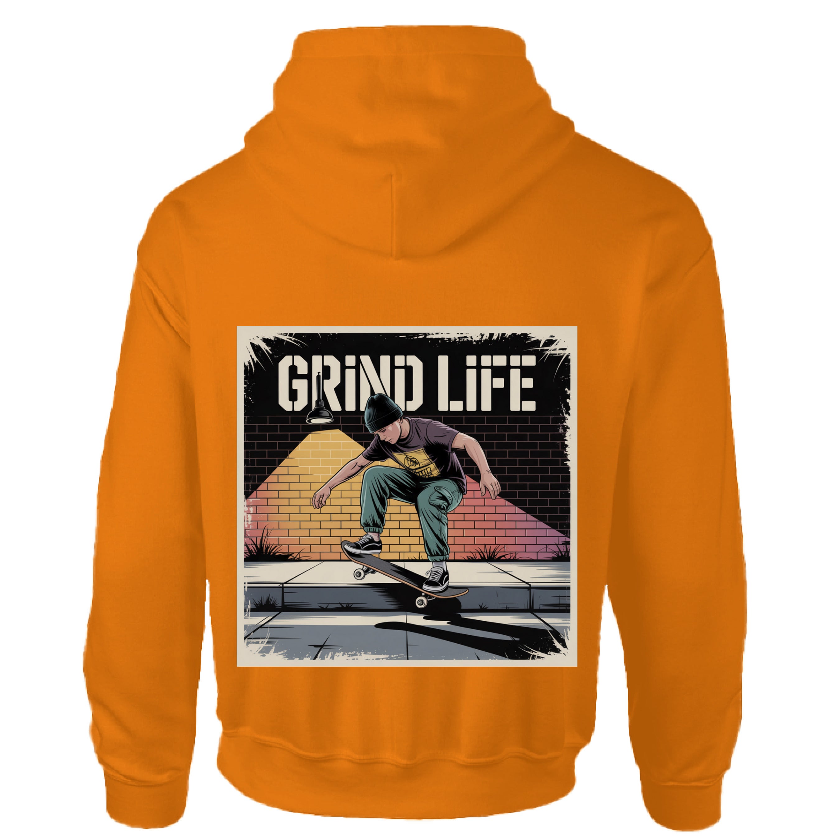 SAFETY ORANGE - BACK