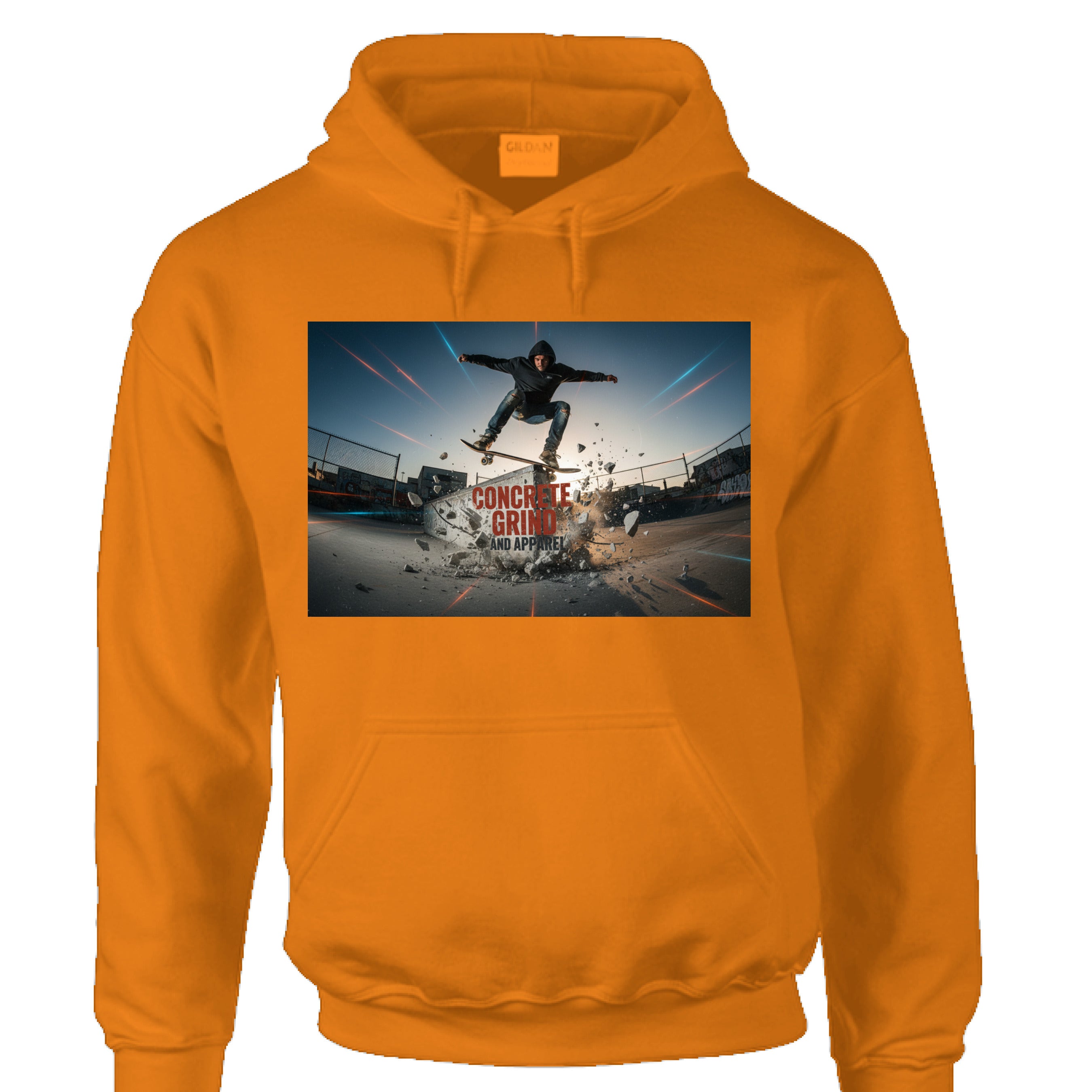 SAFETY ORANGE - FRONT